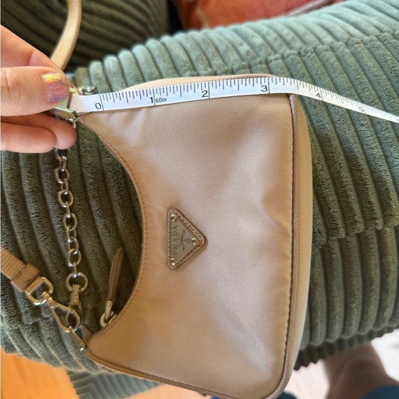Prada Tan Shoulder Bag - Like New - Picture 13 of 16